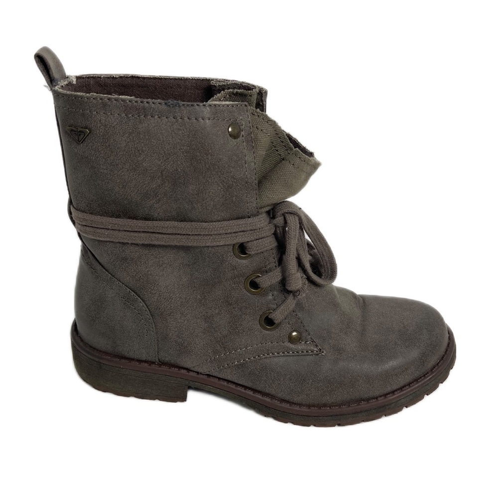 ROXY Nightfall Lace Up Moto Boots